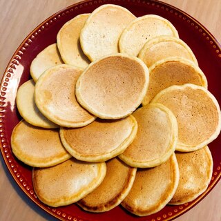 ＊幼児食＊豆腐ときな粉のパンケーキ